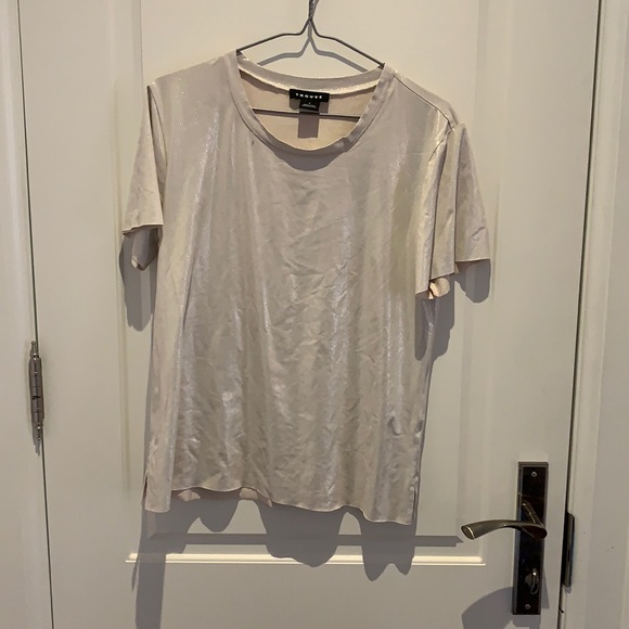 Glittery White shirt - Picture 1 of 3